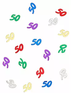 50 jaar confetti