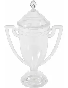 Contenant en forme de coupe du vainqueur de 11,7 cm