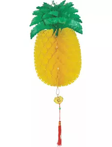 Décoration ananas alvéolé 50 cm