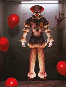 Décoration murale clown 180 cm