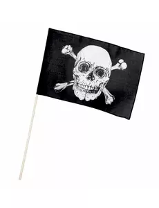 Piratenvlag op Spike 30 x 45 cm