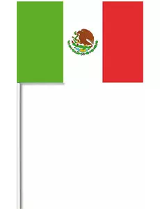 Papieren Mexicaanse vlag