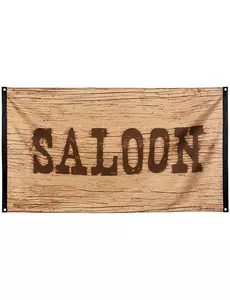 Wild West saloon vlag