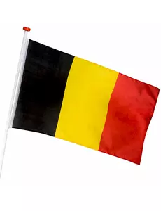 Drapeau supporter Belgique 90 X 150 cm