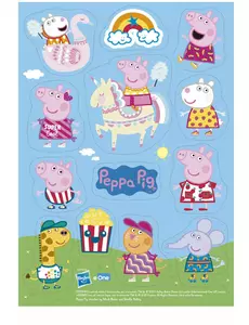 Feuilles comestibles à découper Peppa Pig™ 18,7 gr