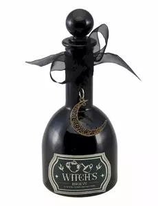 Fiole de magie noire de sorcière 19,5 cm