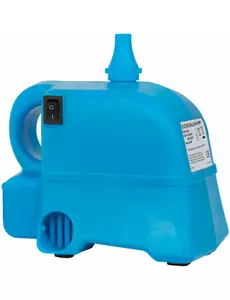 Elektrische ballonnenpomp blauw
