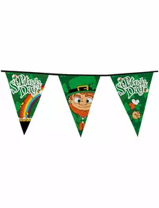 Guirlande à fanions 8 m Saint Patrick