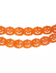 Guirlande citrouilles Halloween 4 m