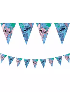 Guirlande fanions papier Stitch™ 230 cm