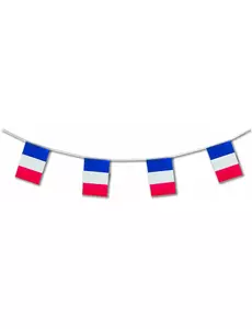 Guirlande plastique France 5 m