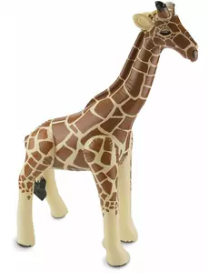 Décoration girafe gonflable 74x65x25cm