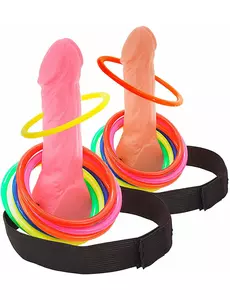 Jeu de lancer d'anneaux zizi pour 2 personnes