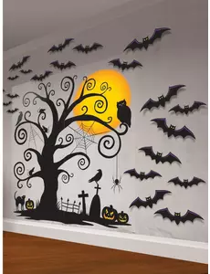 Begraafplaats muurdecoratie