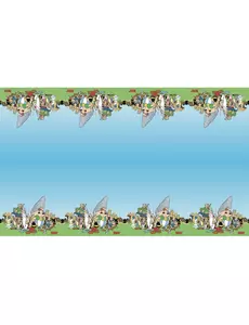 Nappe en papier Astérix™ 136 x 228 cm