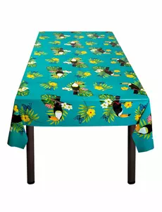 Nappe en plastique toucan 130 x 180 cm