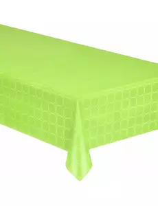 Nappe en rouleau de papier damassé vert 6 m
