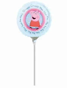 Petit ballon aluminium Peppa Pig™ 23 cm