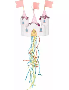 Petite piñata château de princesse 60 x 28 cm