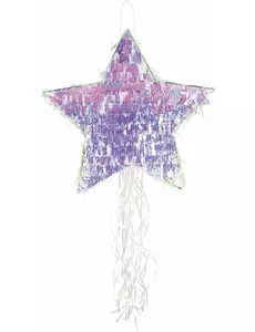Piñata Etoile irisée 45 cm