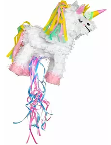 Vliegende eenhoorn piñata 48 x 32 cm