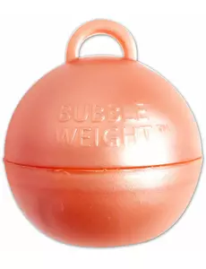 Poids ballon hélium rose gold 35 g