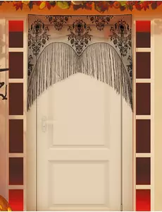 Rideau de porte à franges chauve-souris