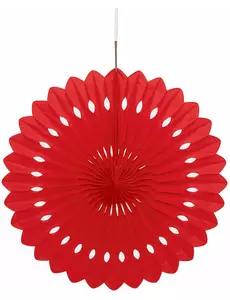 Rode rozet hangend 40 cm