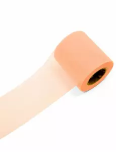 Rouleau de 20 mètres de tulle pêche