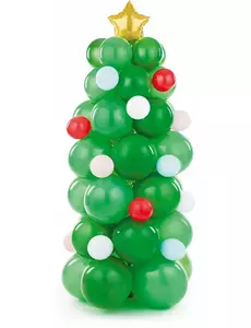 Kerstboomboeket ballonnen 161 cm