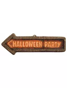 Halloween Party decoratiebord
