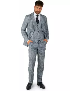 Costume Mr. Années 20 Gangster homme Suitmeister™, Taille: Small (EU 44–46)