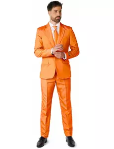 Mr. Orange Suitmeister™ kostuum voor mannen, Maat: Small (EU 44–46)