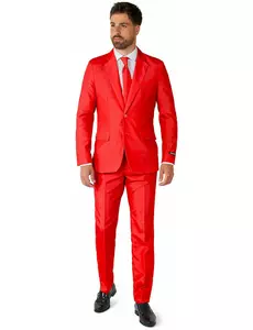 Mr. Red Suitmeister™ kostuum voor mannen, Maat: Small (EU 44–46)