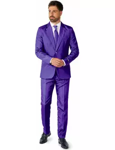 Costume Mr. Solid violet homme Suitmeister™, Taille: Small (EU 44–46)