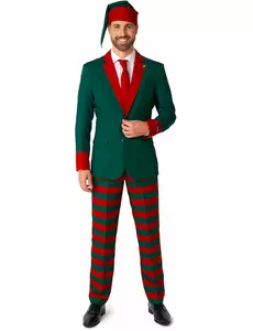 Santa's Elfenkostuum Suitmeister, Maat: Medium (EU 48–50)