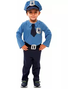 Politie agent kostuum voor baby's