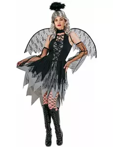 Gothic engeltjesvermomming dames, Maat: Large