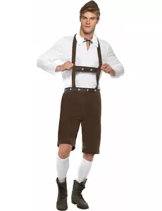 Déguisement bavarois complet homme, Taille: Large