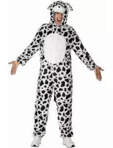Déguisement chien dalmatien adulte, Taille: Medium
