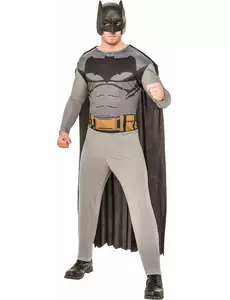 Grijs en zwart Batman™ kostuum voor volwassenen, Maat: Large