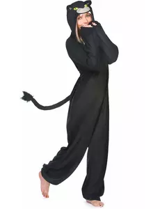 Déguisement combinaison panthère noire femme