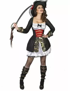 Déguisement corsaire sexy femme, Taille: Small