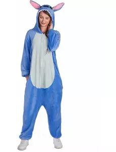 Déguisement créature extraterrestre bleue femme, Taille: Small/Medium