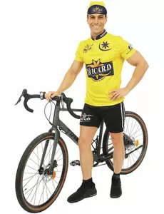 Tricard geel fietspak voor heren, Maat: Large/X-Large