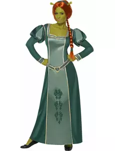 Fiona Shrek ™ kostuum voor dames, Maat: Medium