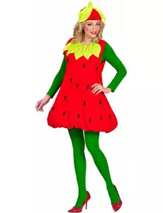Déguisement fraise adulte