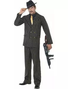Gangster charleston kostuum voor mannen, Maat: Medium