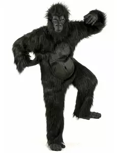 Zwart gorilla kostuum voor volwassenen