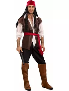 Klassiek piraten kostuum voor mannen - Grote Maten